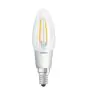 Osram Classic LED E14 Kerze Fadenlampe Klar 4.5W 470lm - 827  | Dimmbar - Ersatz für 40W