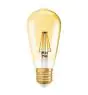 Osram Vintage 1906 LED E27 Edison Fadenlampe Gold 7W 725lm - 825  | Dimmbar - Ersatz für 60W