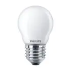 Philips Corepro LED Lustre E27 Kugel Matt 4.3W 470lm - 827 Extra Warmweiß | Ersatz für 40W