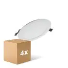 Mehrfachpackung 4x Ledvance LED Deckenstrahler Value DN181 17W 1400lm 110D - 840  | 192mm 