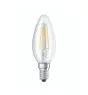 Osram Classic LED E14 Bougie Filament Claire 4.8W 470lm - 827  | Dimmable - Remplacement 40W