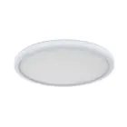 D'Lite Luma Plafonnier PP Blanc 18W 1700lm - 827 Blanc Très Chaud | IP44 - 29cm